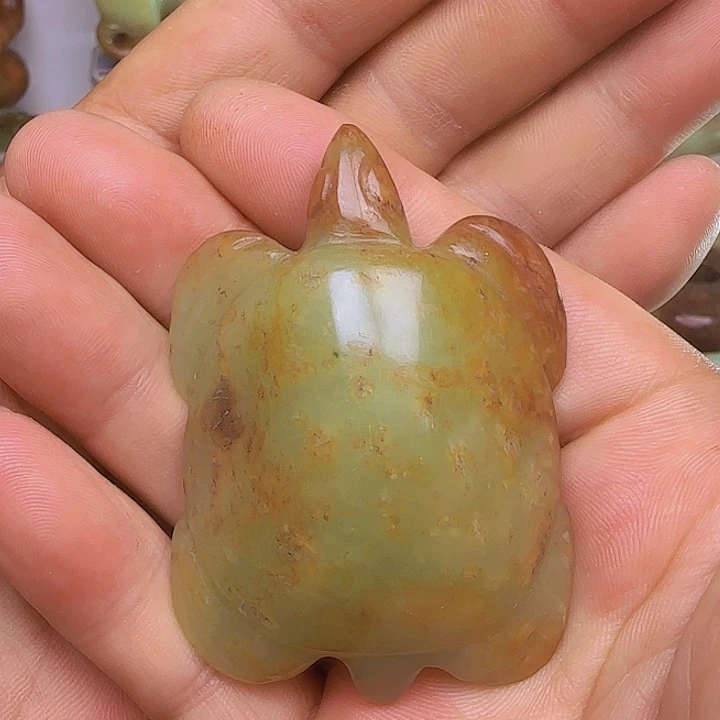 和田玉未镶嵌吊坠(不含链)