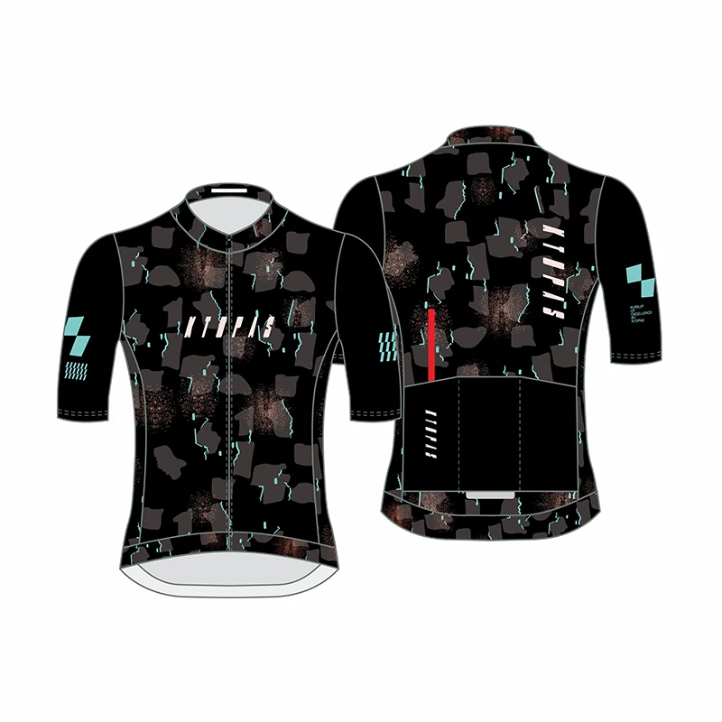 KTO PAS夏季新款男女短袖骑行服速干透气专业公路自行车装备上衣