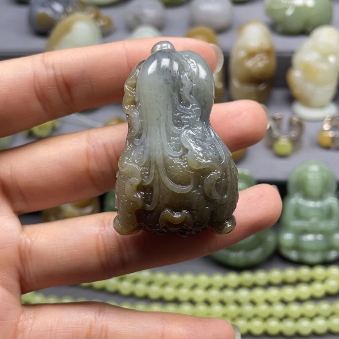 【闪购商品】未镶嵌和田玉挂件继**石