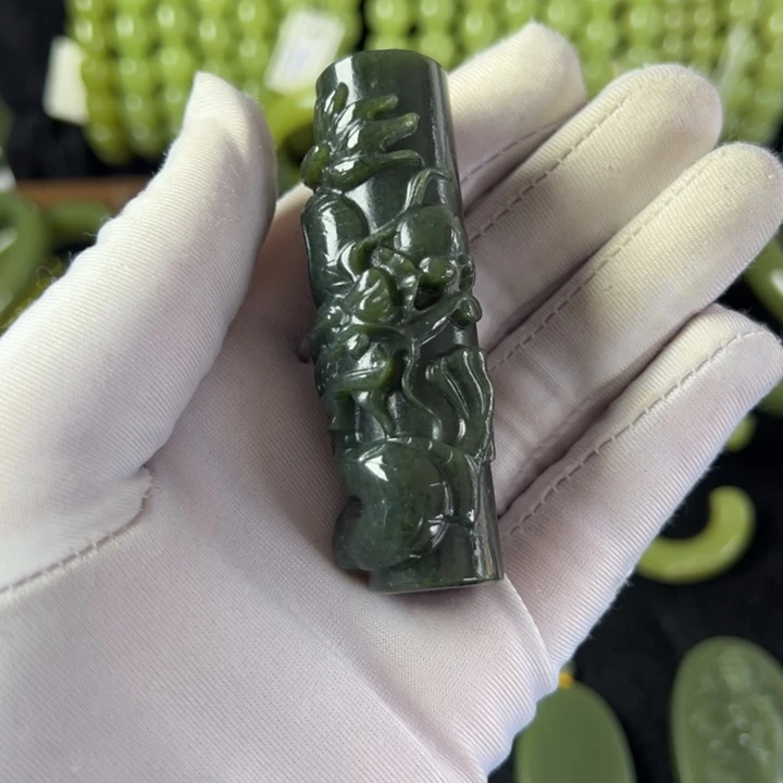 和田玉（青玉）未镶嵌挂件