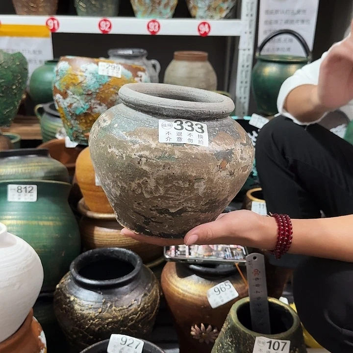 彩坛子333高度16口径12