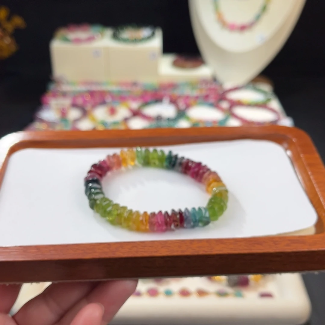 手串碧玺未镶嵌手串