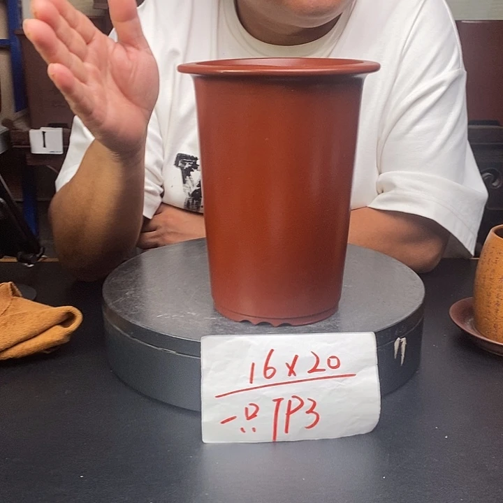 紫砂花盆货号一只TP3