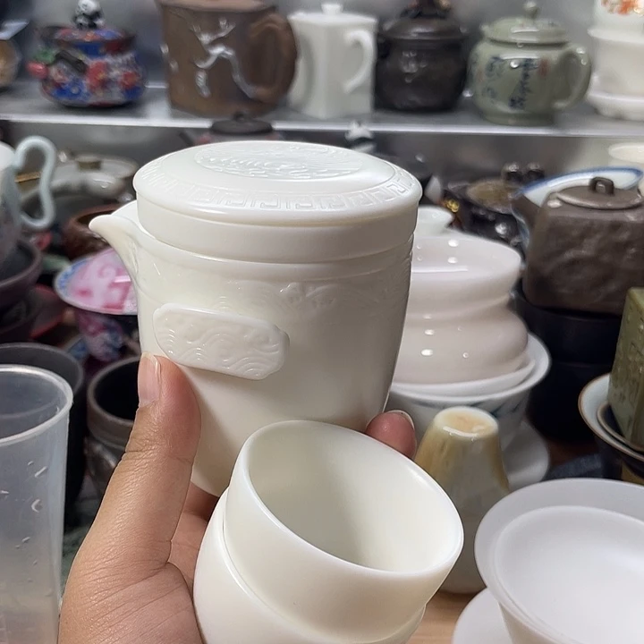 陶瓷制品及陶瓷艺术品微瑕羊脂玉