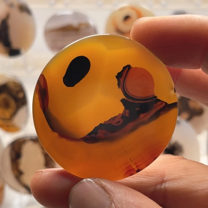 玛瑙/玉髓吊坠(不含链)未镶嵌