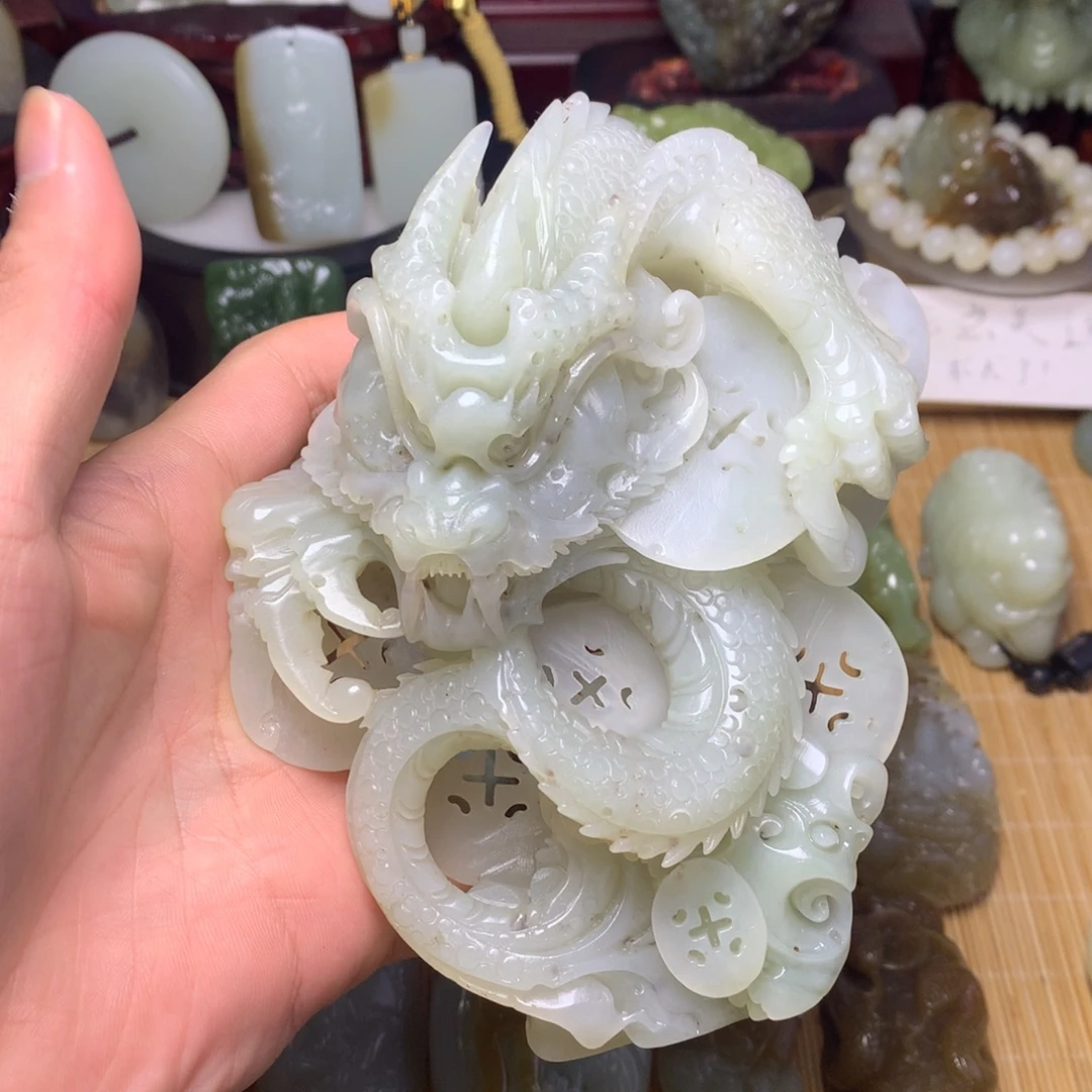 和田玉未镶嵌摆件（防拍链接）