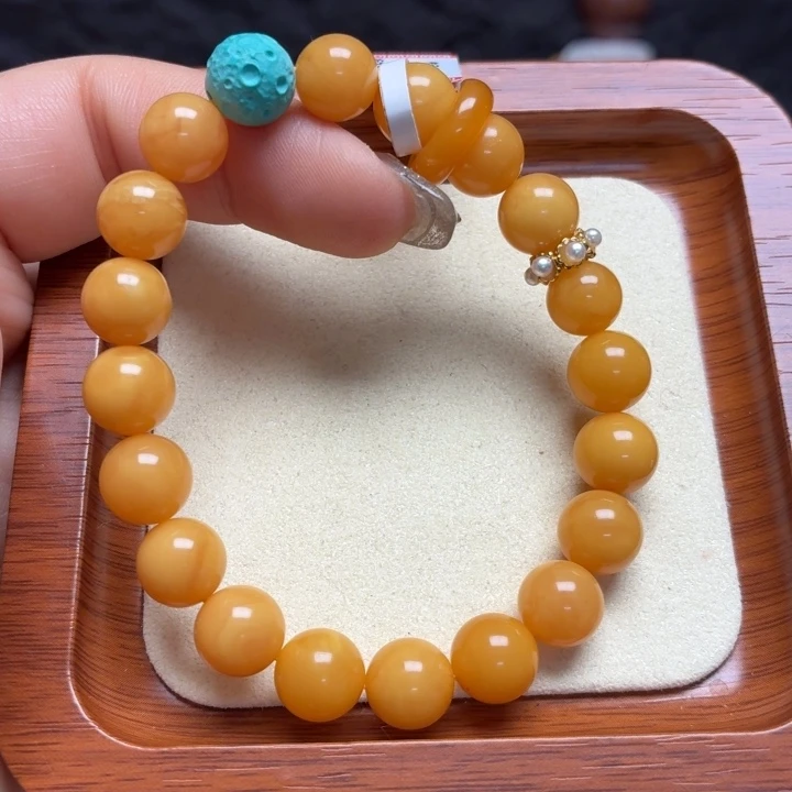 蜜蜡未镶嵌手链手串