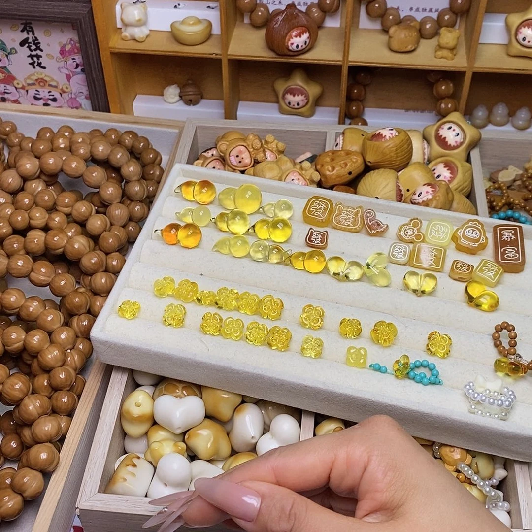 猴头核桃吊坠1.46克小蜜爱心