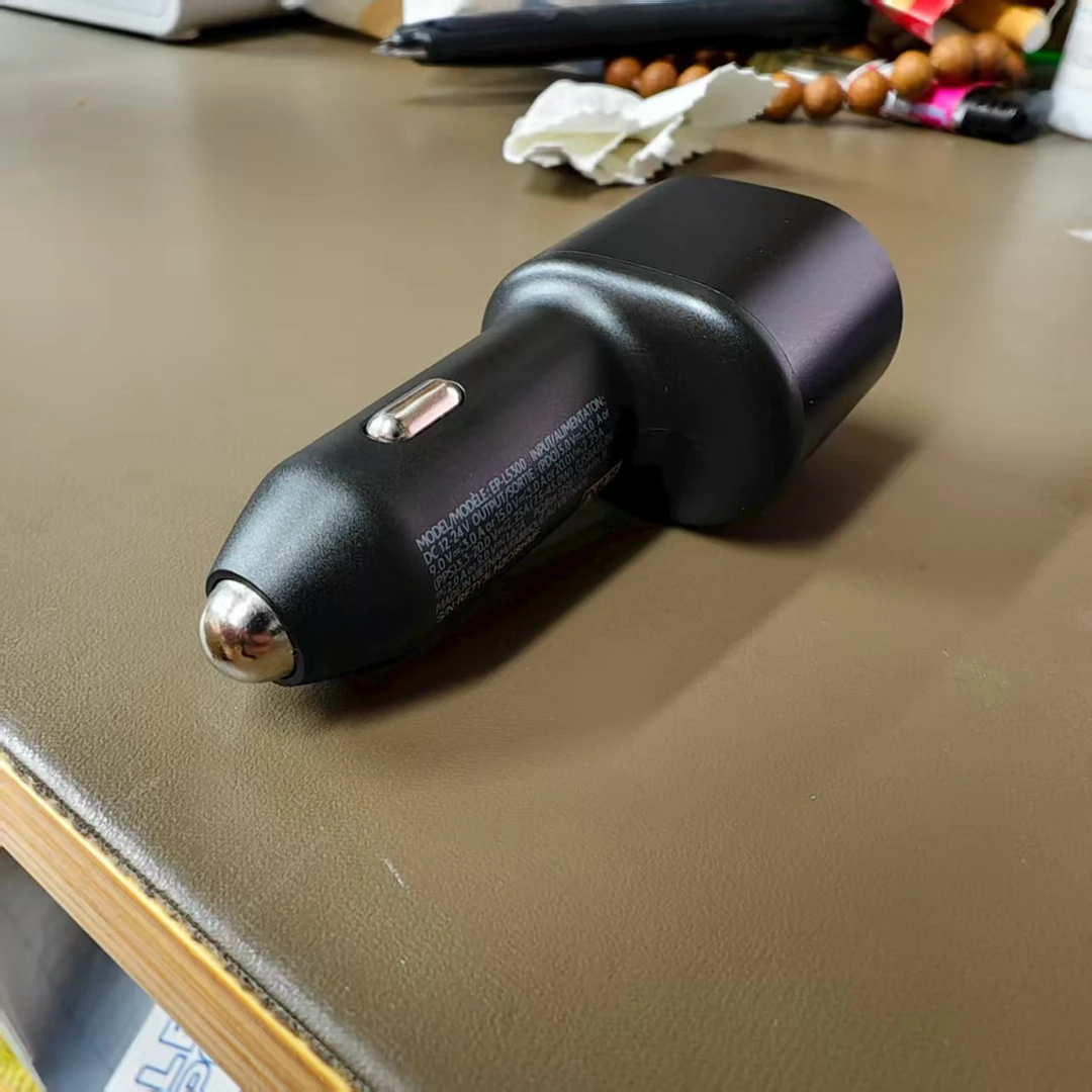 原装 三星车充 45W 双借口