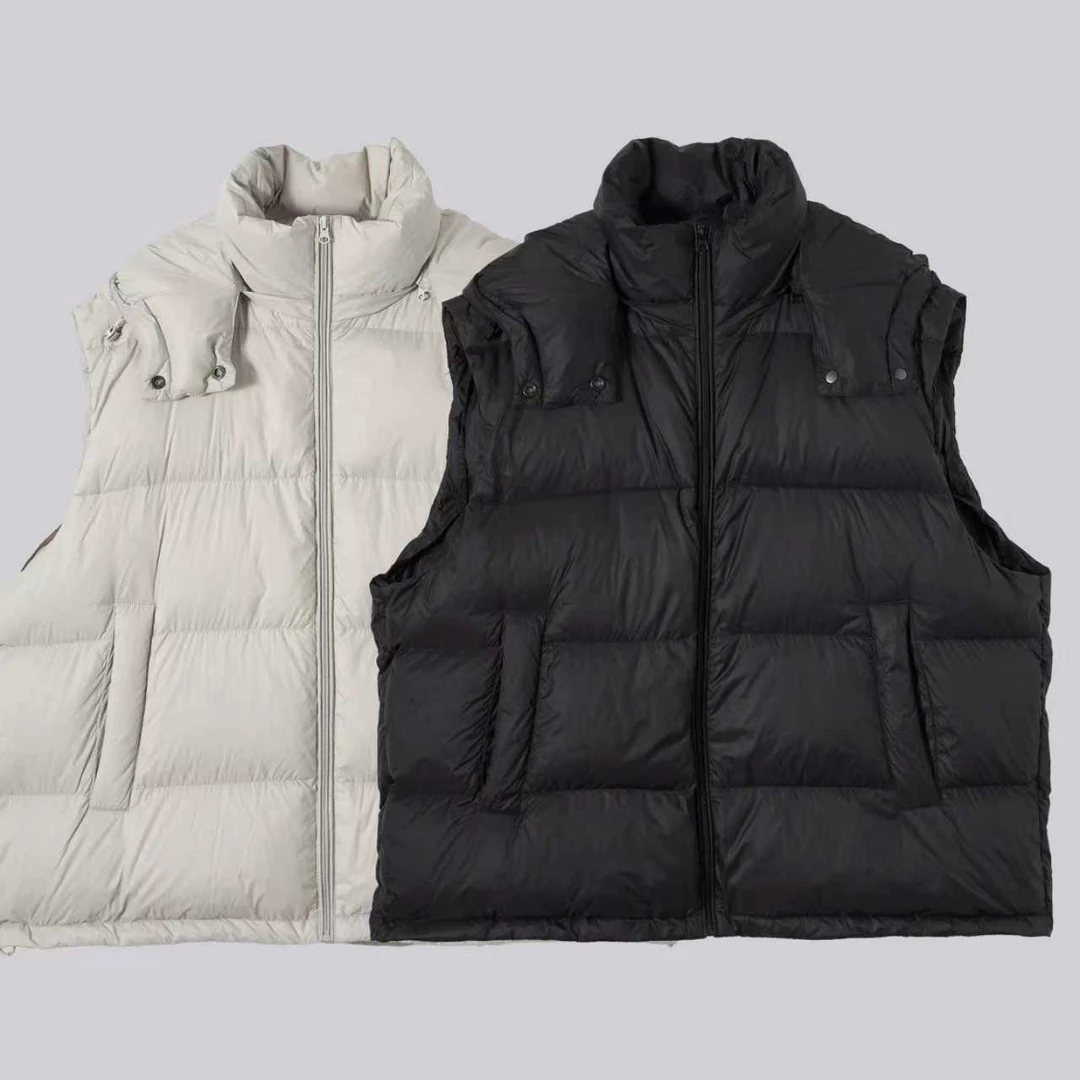 WK   可拆卸帽羽马甲（欧）