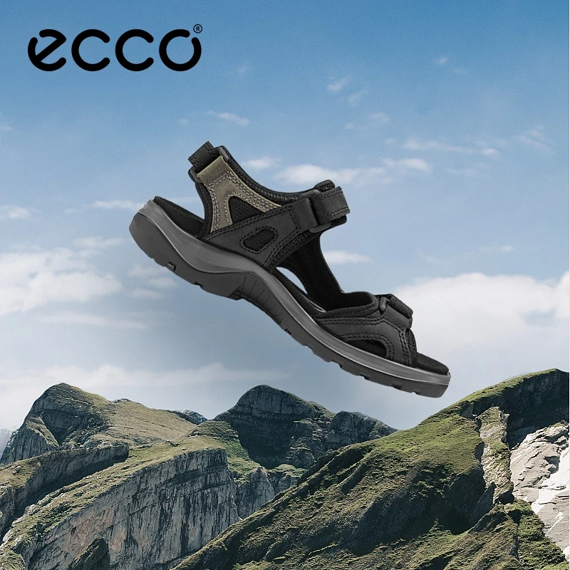 ECCO爱步【越野系列】舒适百搭真皮沙滩鞋时尚外穿休闲凉鞋069563