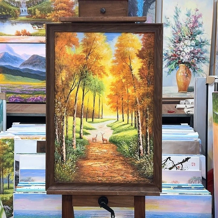 油画6090油画作品展作品展作品集展