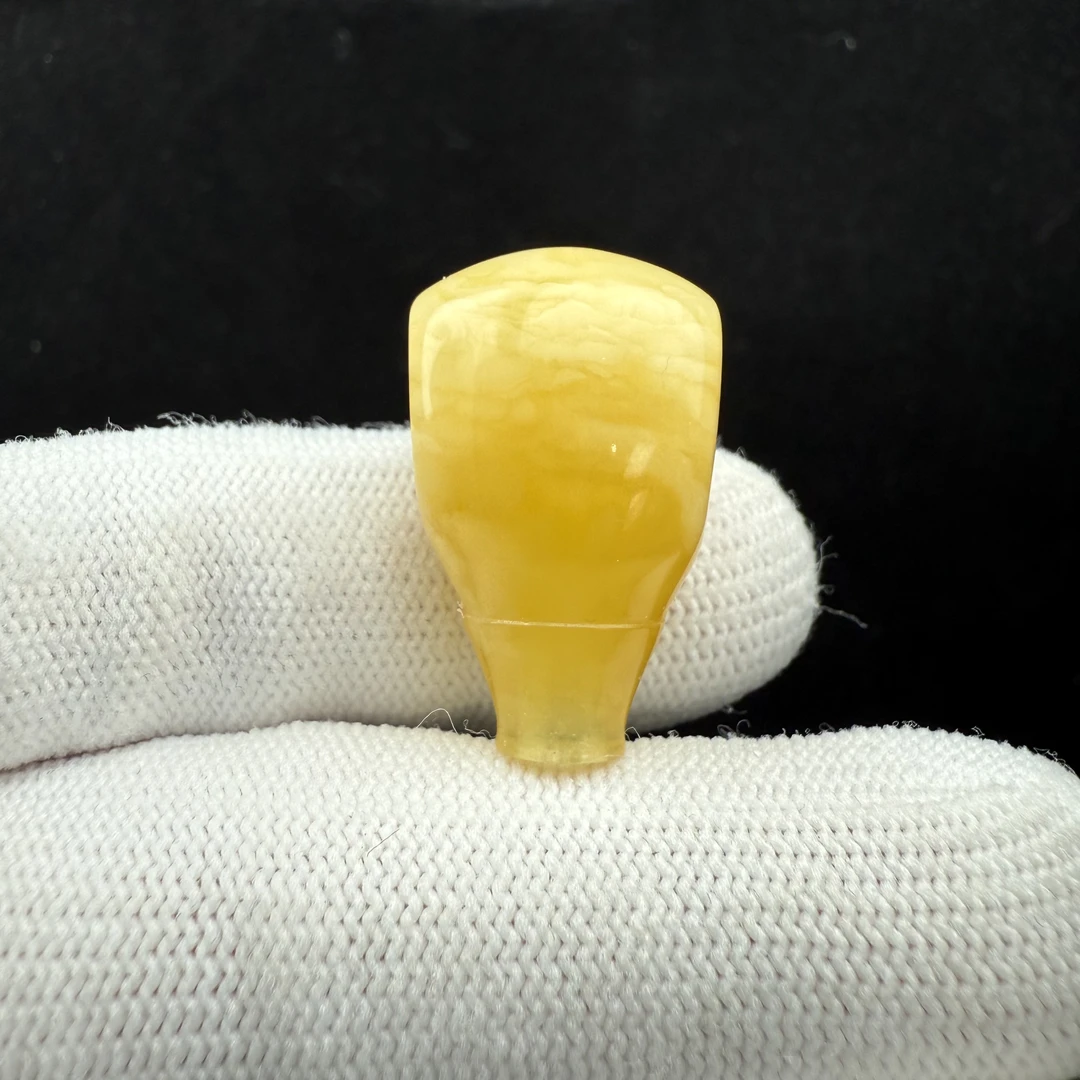 Z3668天然蜜蜡 三通 16*25.8*14mm支持复检