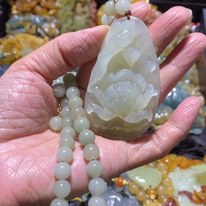 岫玉岫玉吊坠未镶嵌