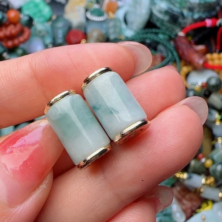 翡翠颈饰未镶嵌天然A货568