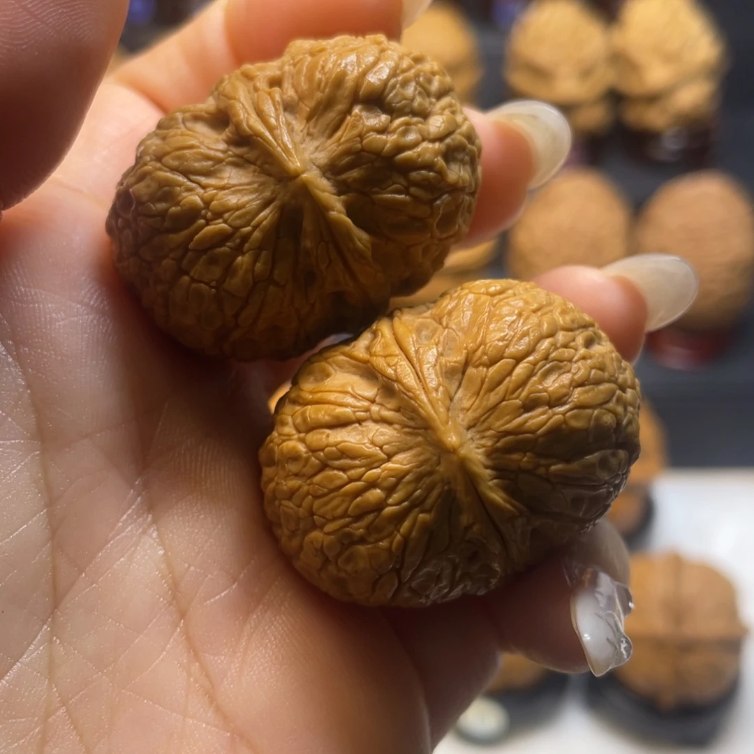 把件文玩核桃Y2花生元宝36尺