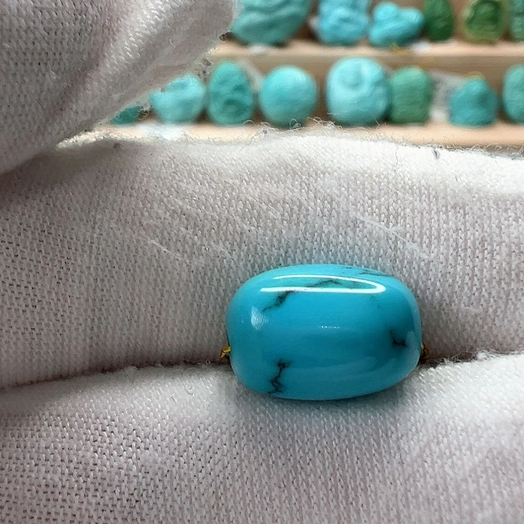 未镶嵌绿松石随形8.7mm