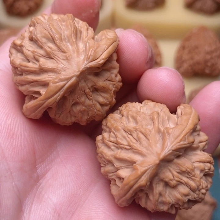 把件文玩核桃38全品蜡皮秦公子