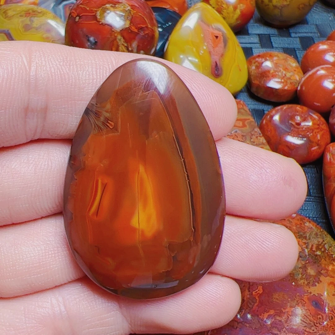 玛瑙/玉髓手链未镶嵌老*