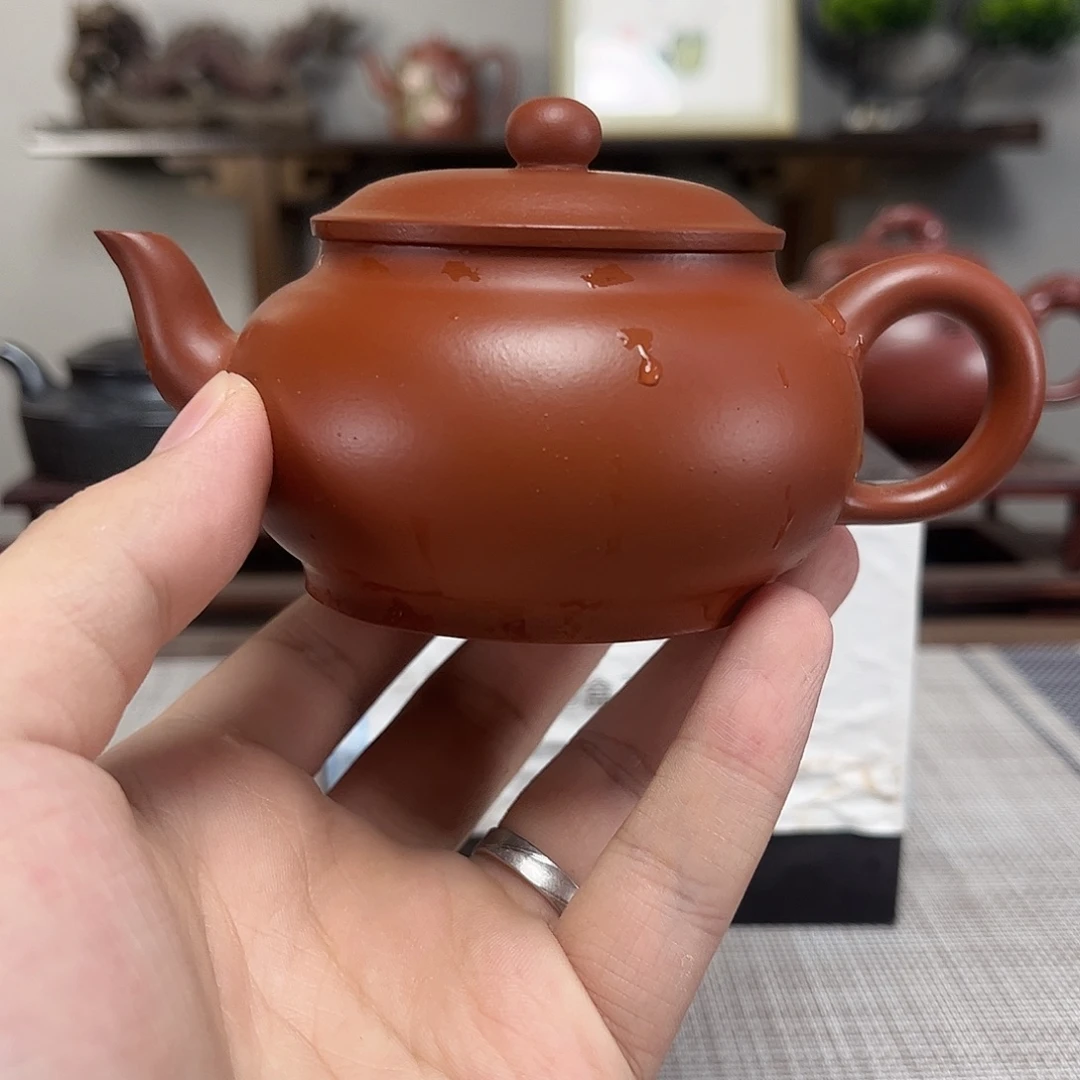 饮***事茶壶紫砂微瑕处理