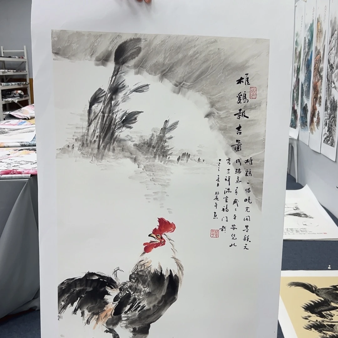 国画国画作品纯手绘作品