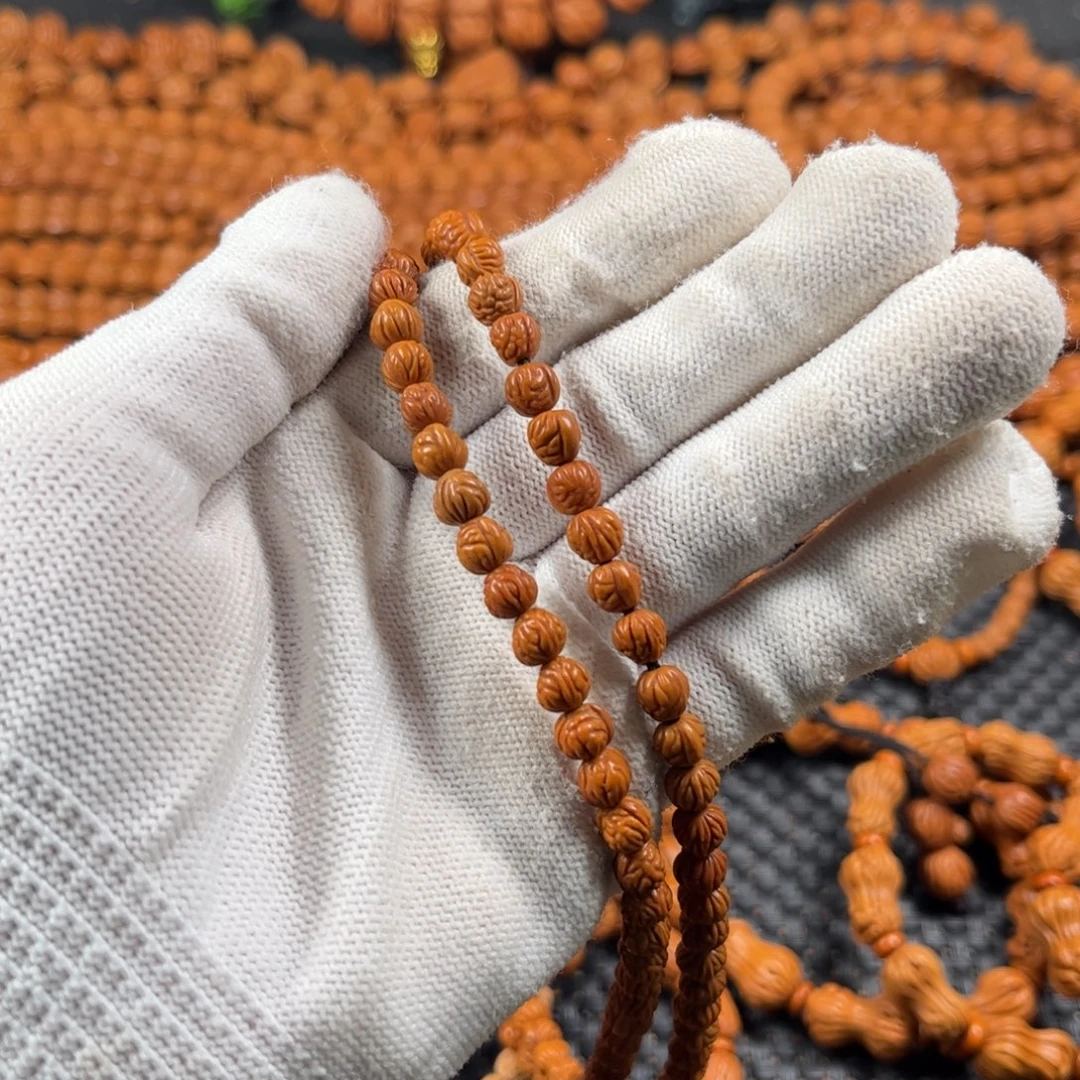 麦***兜桃核手串W21号链接脖挂