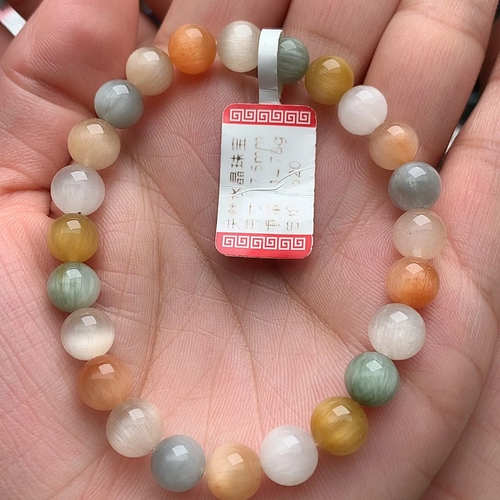 水晶未镶嵌手串天然水晶