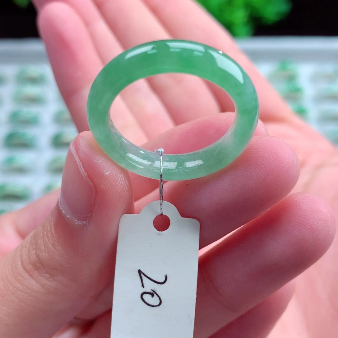 未镶嵌戒指翡翠天然