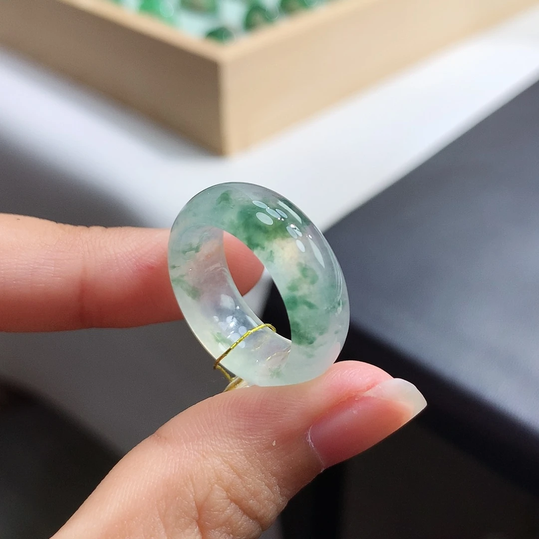 未镶嵌戒指翡翠1213圈