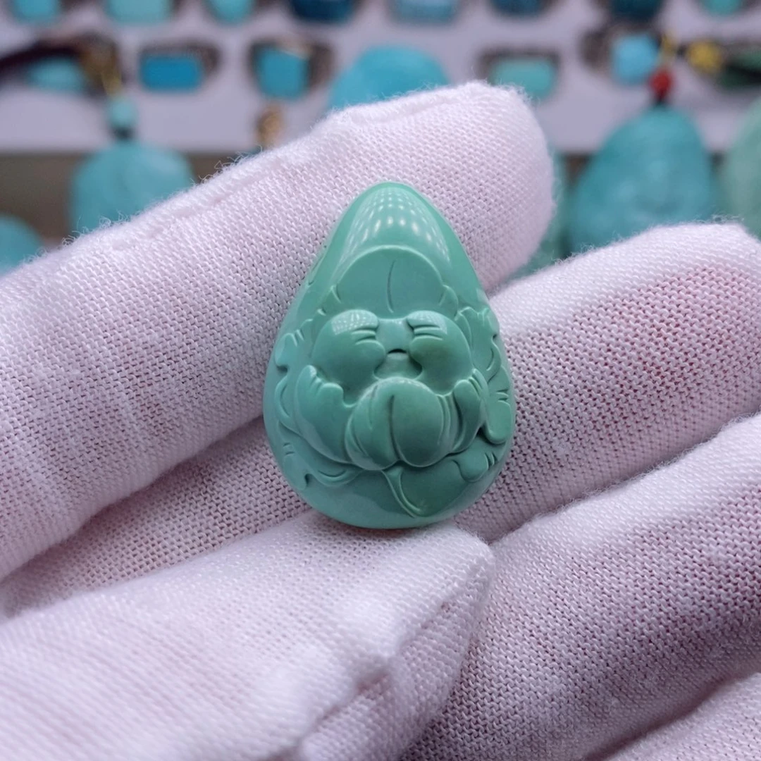 绿松石挂件未镶嵌