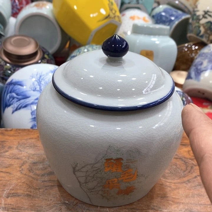 摆件茶叶罐储存罐密封罐