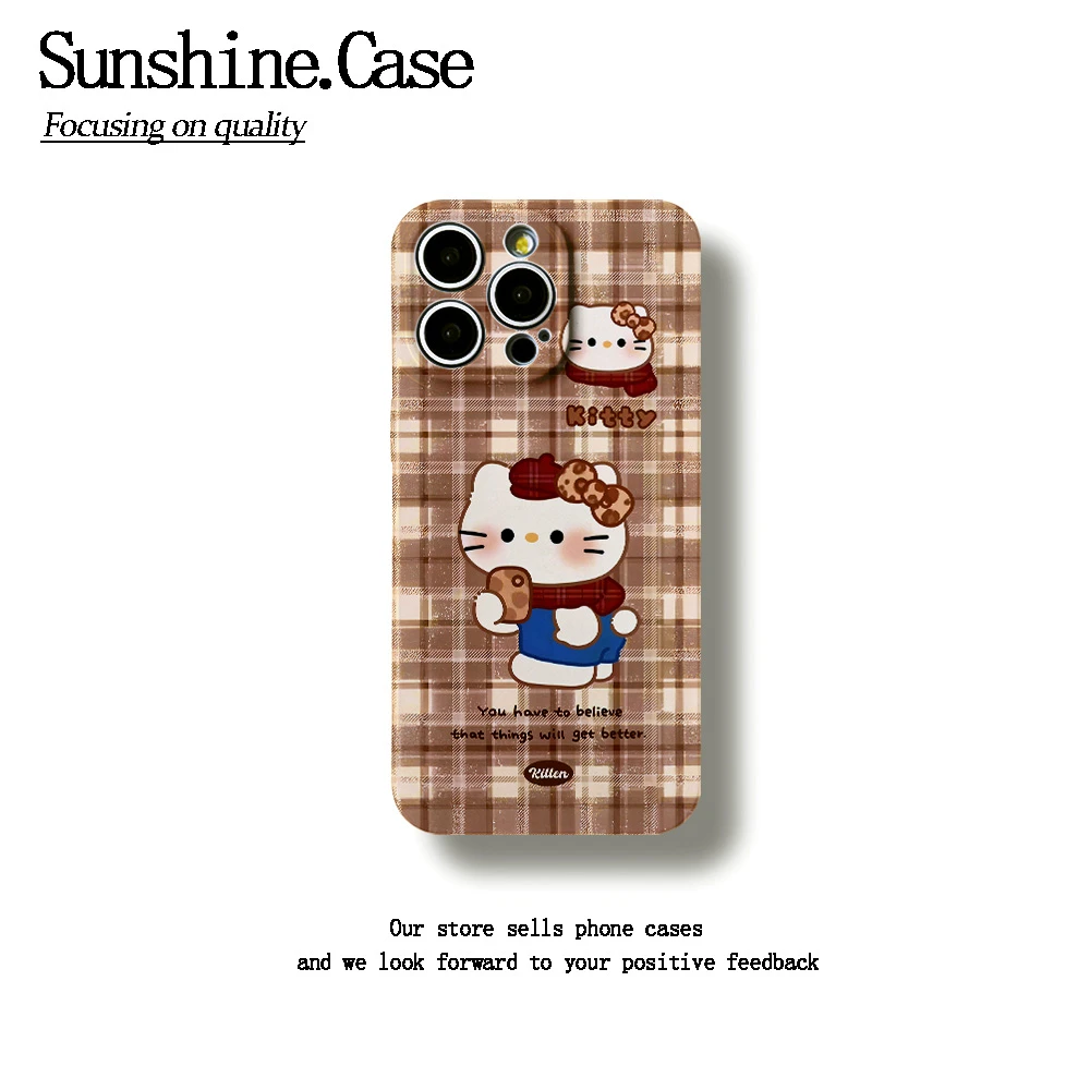 【番茄case专属】秋冬KT软壳适用苹果oppo华为vivo小米手机壳