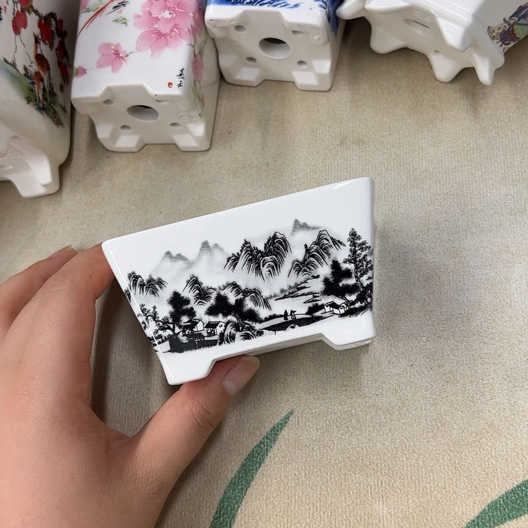 紫砂花盆377号瑕疵10/7.5/5cn