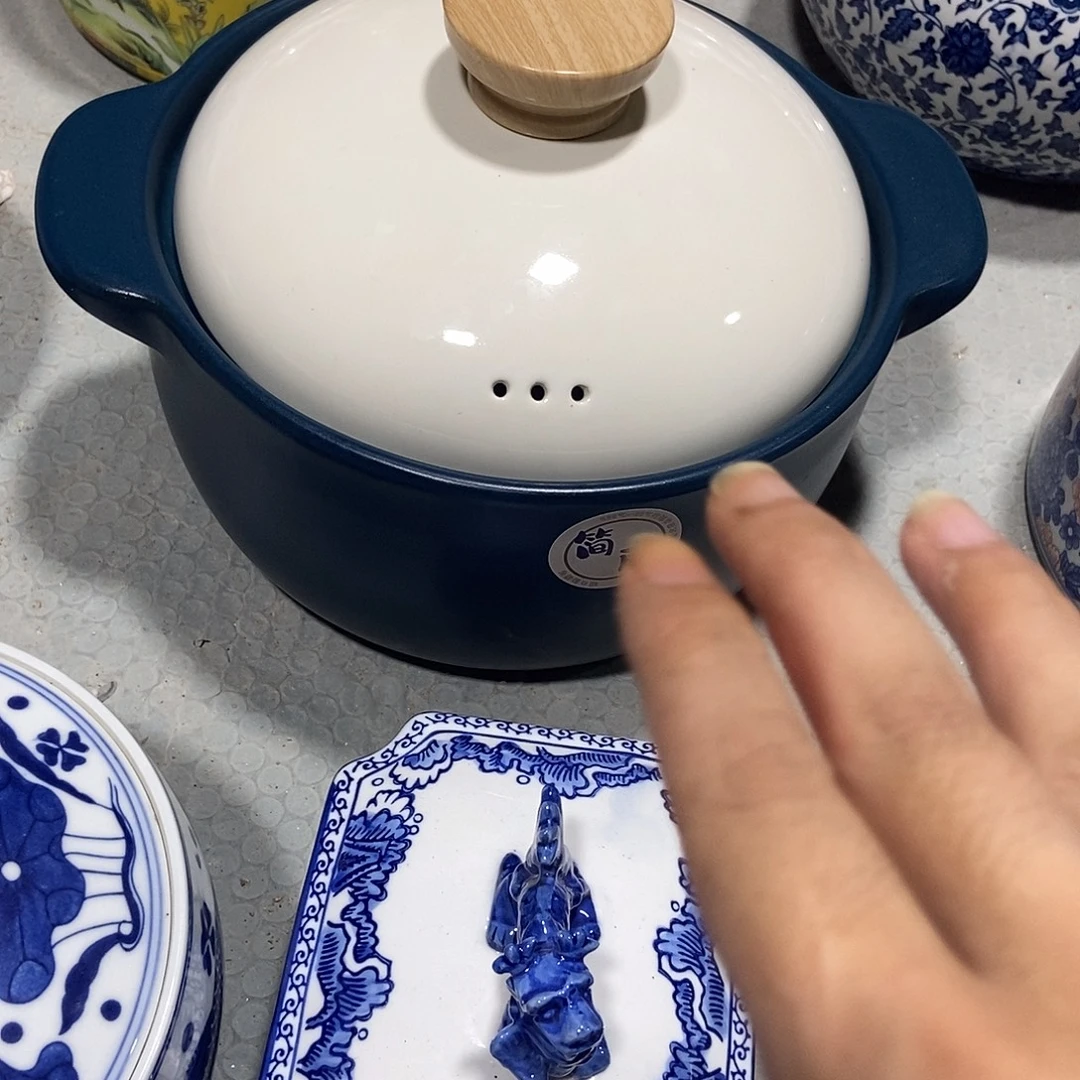沐***瓷片景德镇陶瓷一个