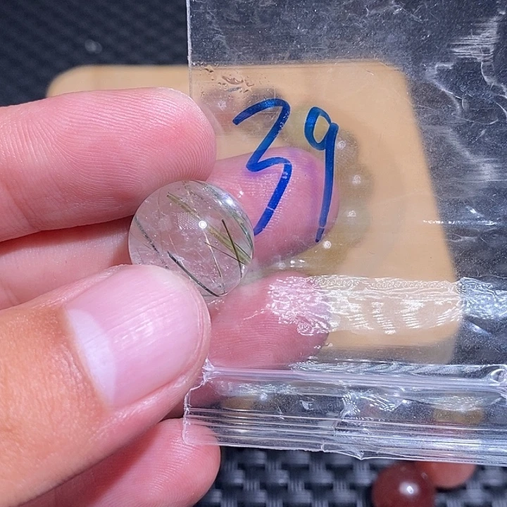呆***儿未镶嵌手链发晶天然水晶手串