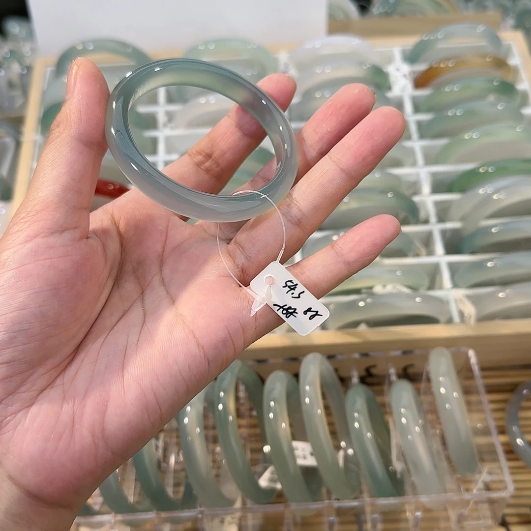 手镯玛瑙/玉髓未镶嵌圈口54.3