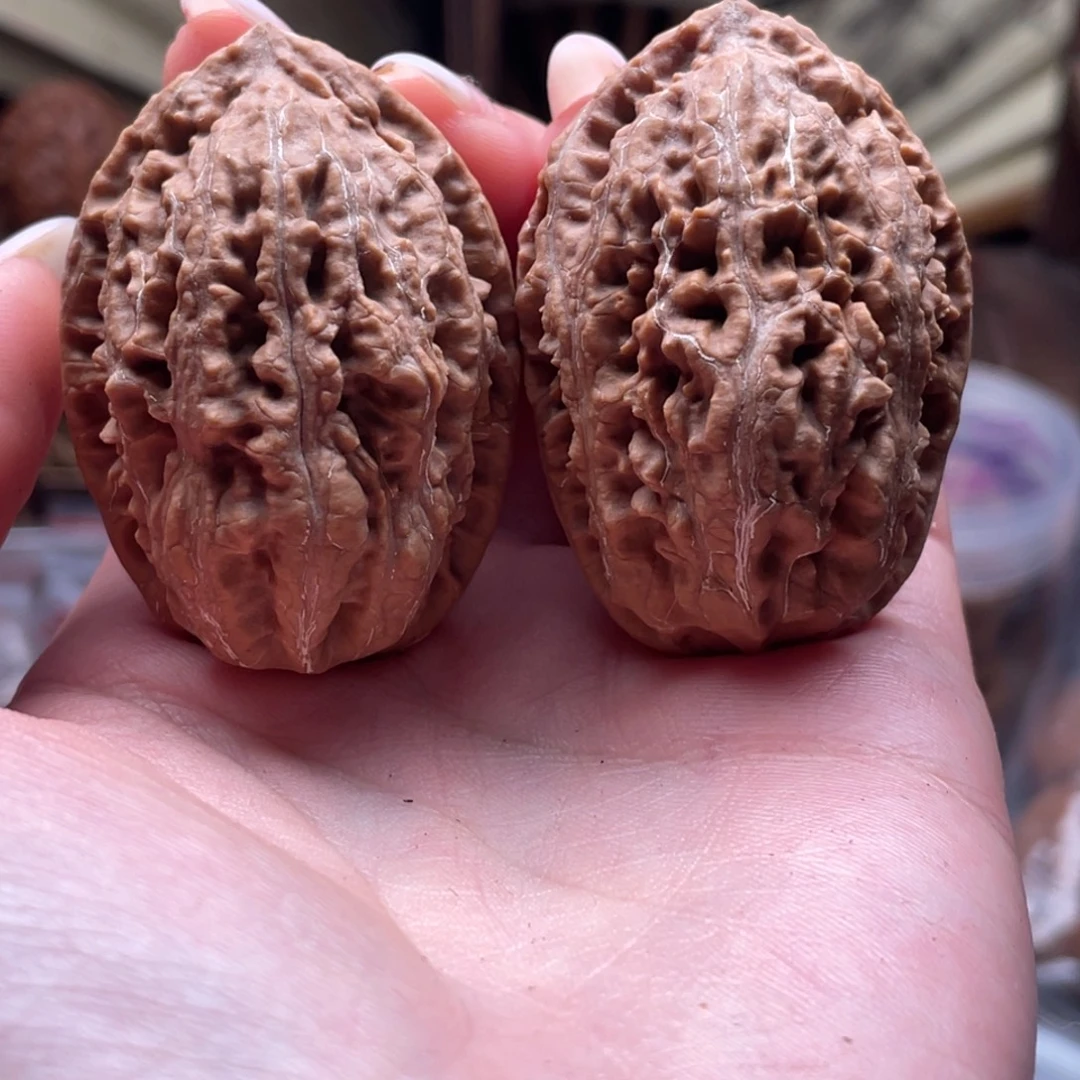 文玩核桃把件楸刀鱼69