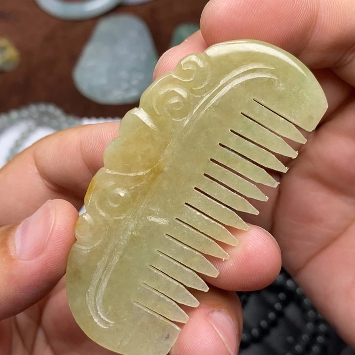 定制翡翠未镶嵌毛货需要抛光，请慎拍