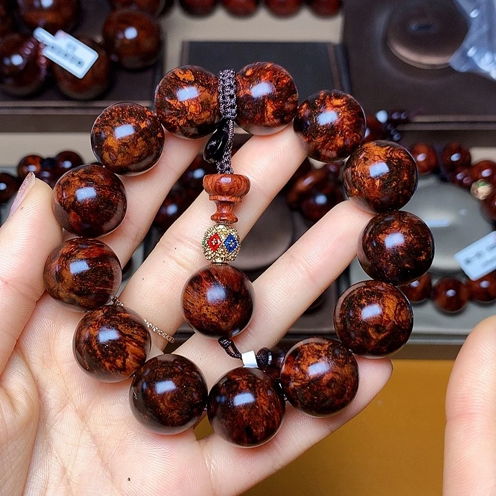 花梨木类手串/手链风化土埋料瘤疤老料高货1.8