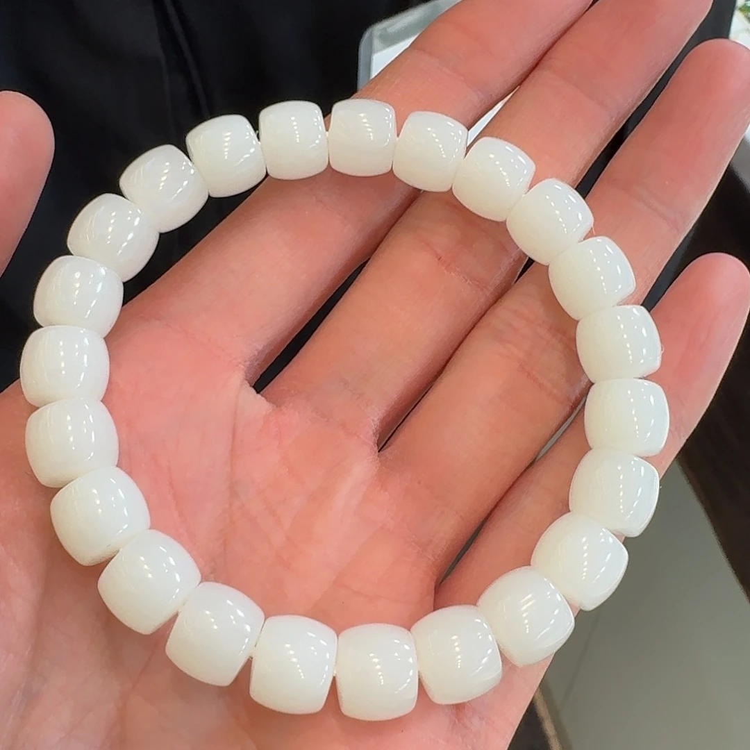 和田玉手串未镶嵌122冯总