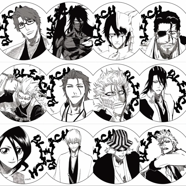 死神bleach 受注闪吧唧 徽章盲盒 直播代拆