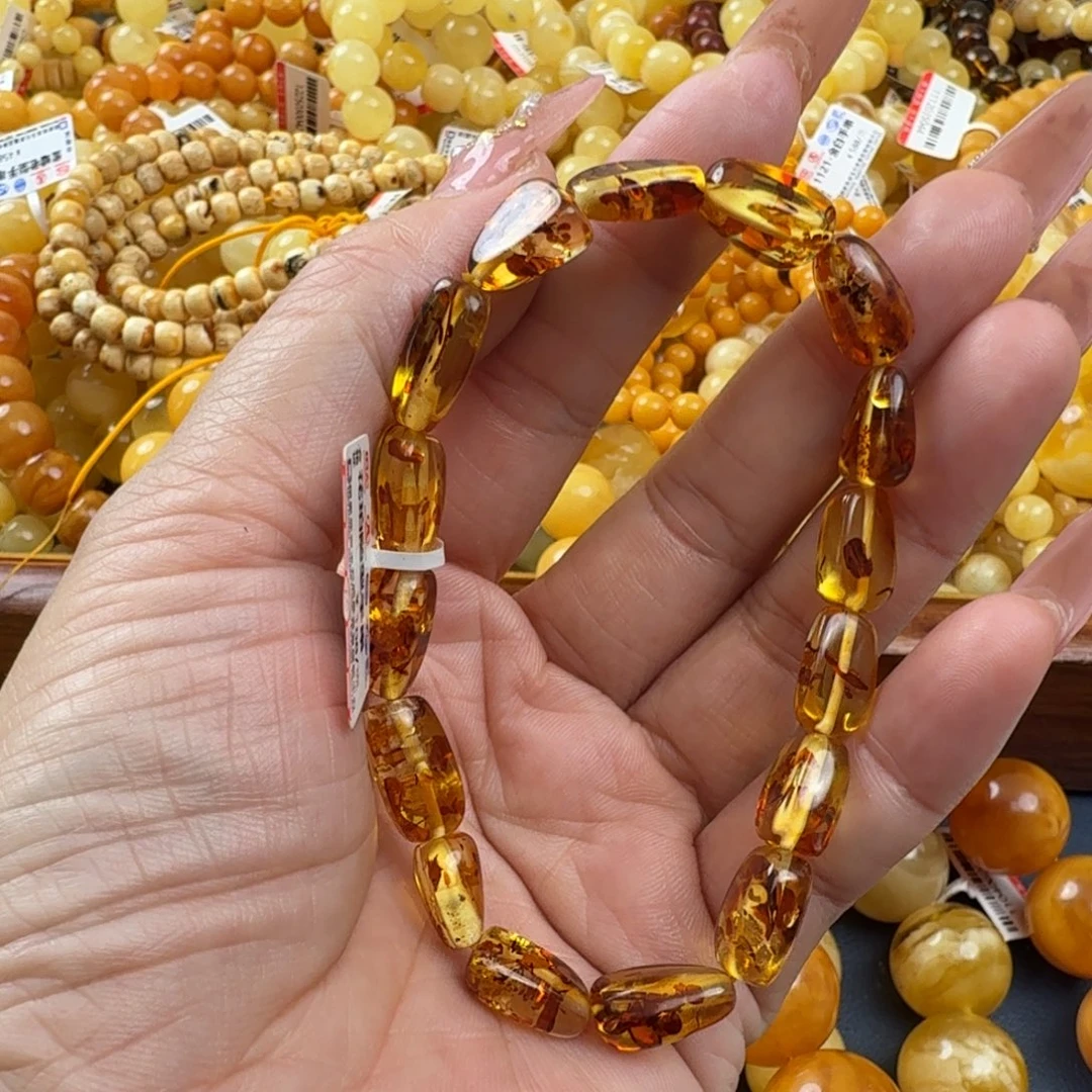 琥珀未镶嵌珠宝奇石