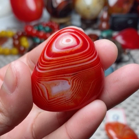 未镶嵌玛瑙/玉髓珠宝奇石