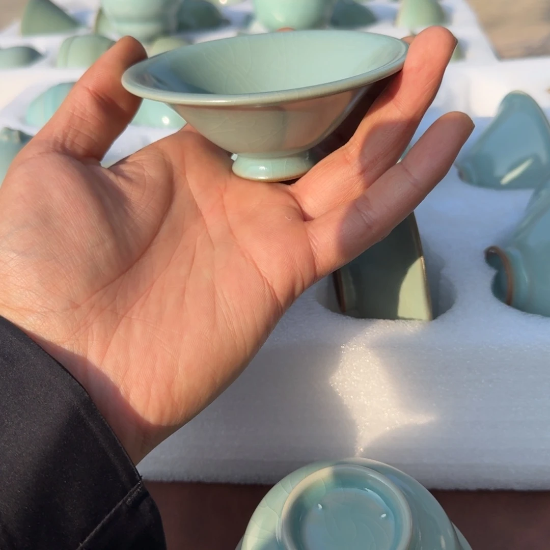 其他瓷全手工斗笠杯