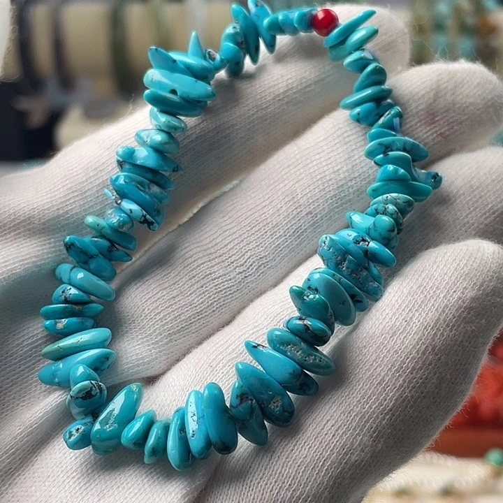 绿松石未镶嵌手串