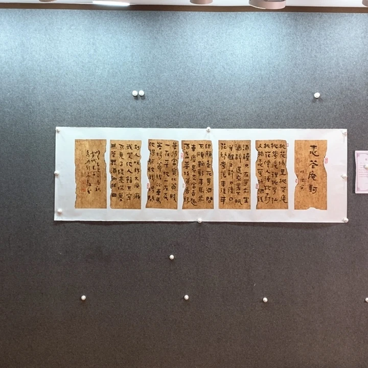 书法书法作品多次参加全国