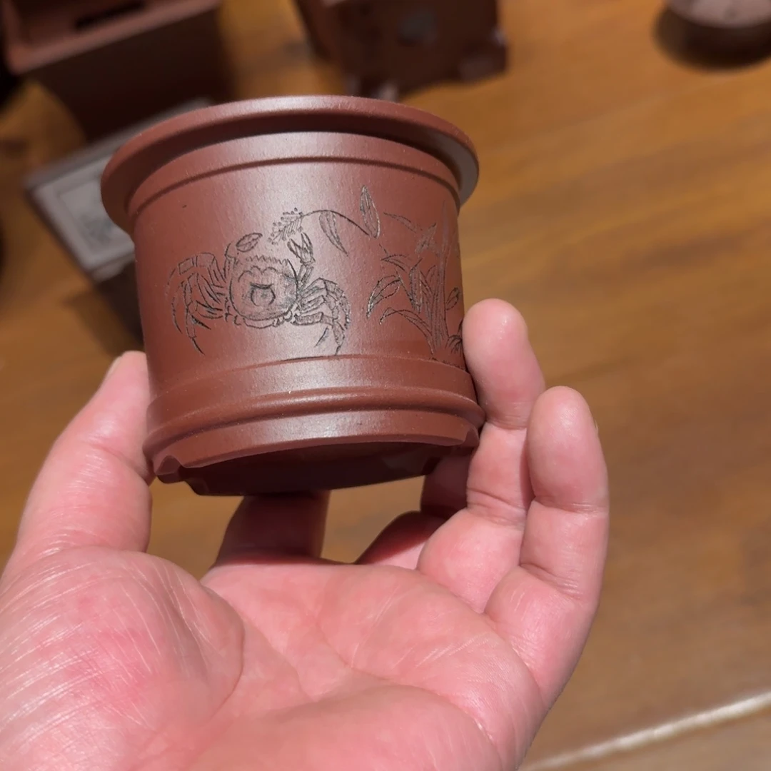 花盆紫砂原矿紫泥