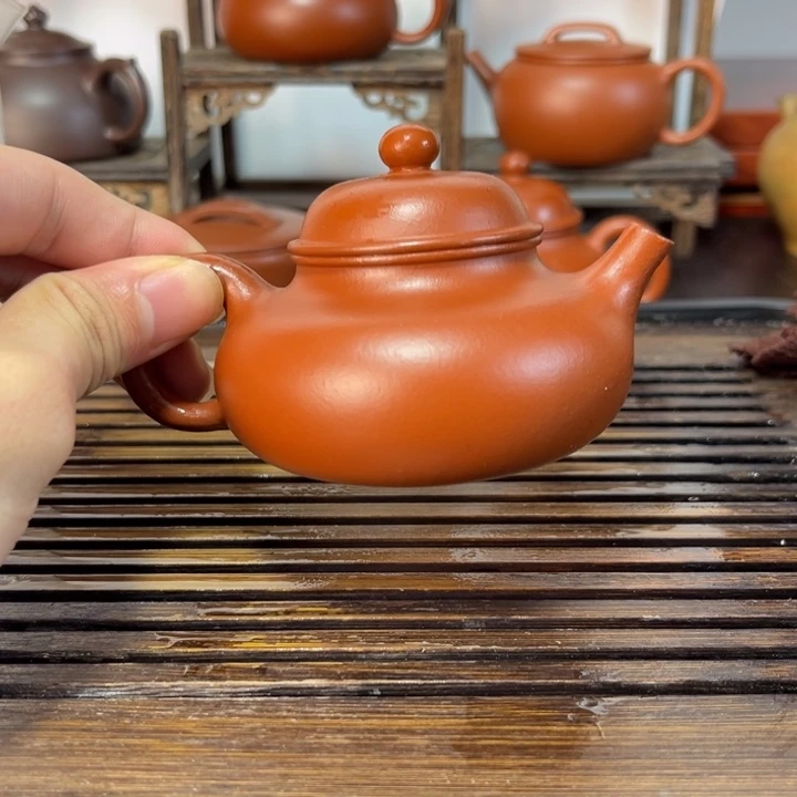 茶壶紫砂原矿紫砂手工制作