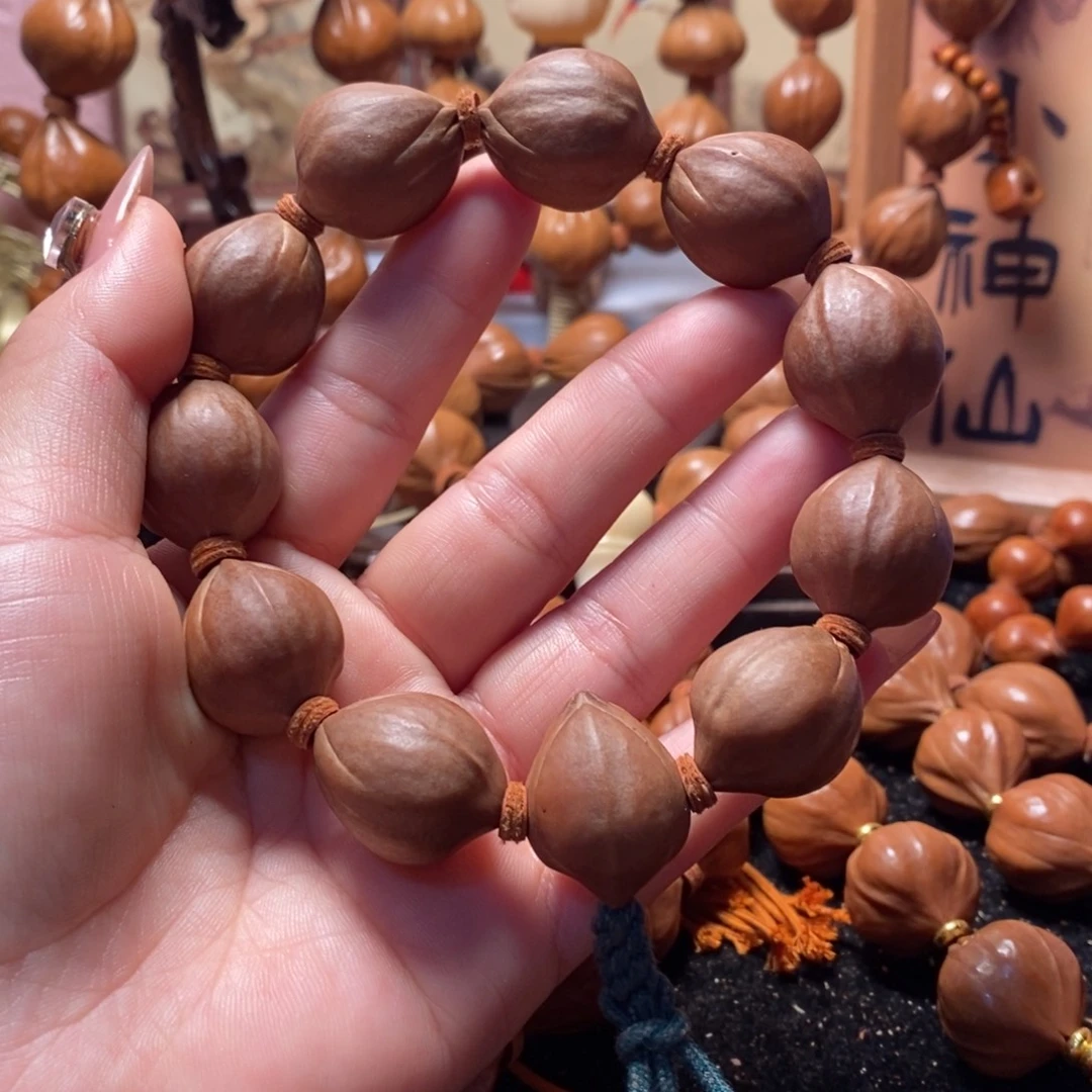 手串/手链橄榄核2.0原皮蜜桃铁盒