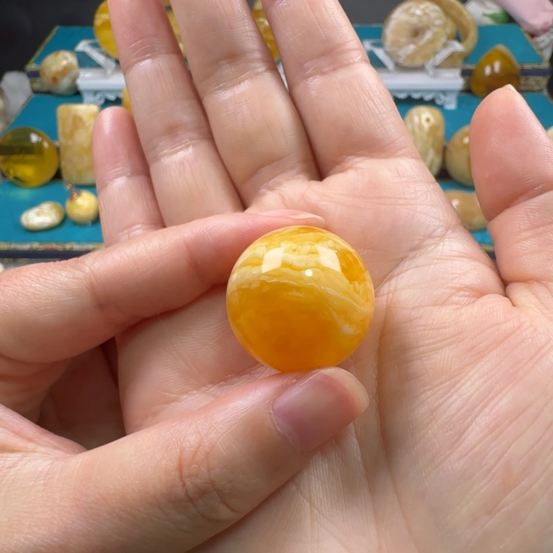 未镶嵌琥珀手链蜜蜡